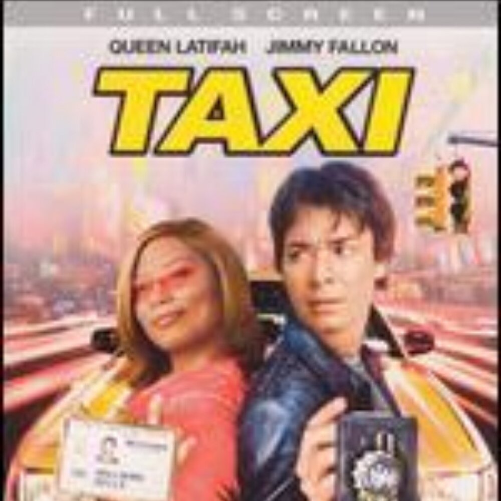 Taxi Full Screen DVD Queen Latifah Jimmy Fallon PG13 Comedy 20th Century Fox